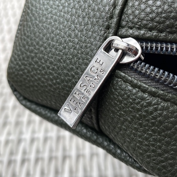 VERSACE Parfums Green Cosmetic/Toiletry Bag - Picture 4 of 11